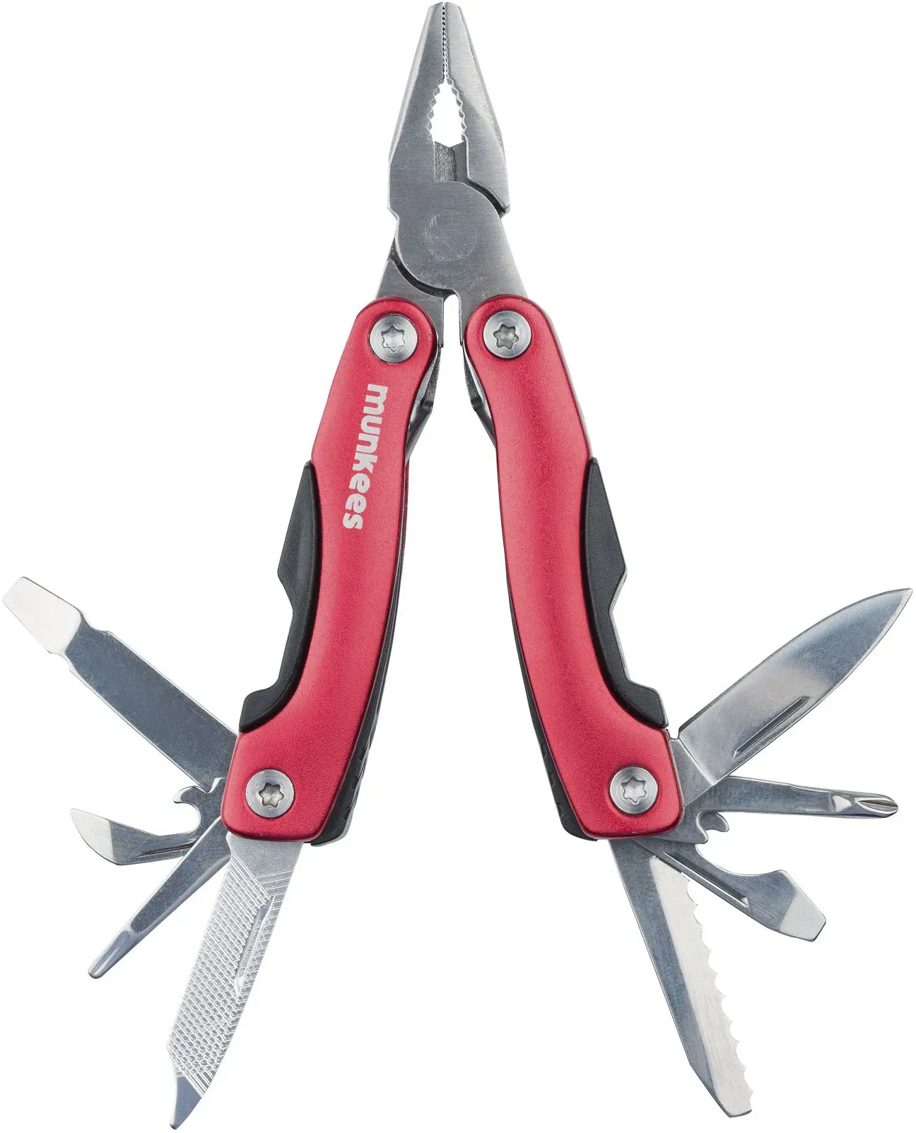 munkees Edelstahl Multi Tool - rot