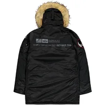 Alpha Industries N3b Airborne Jacke Black M