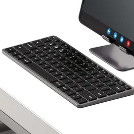Satechi Bluetooth Tastatur Slim X1 QWERTY Grau
