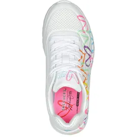 SKECHERS Uno Lite Spread The Love Kinder Weiß 32