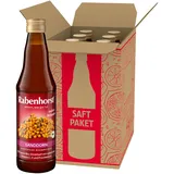 RABENHORST Sanddorn Muttersaft BIO 6er Pack (6 x 330 ml) - 100% purer Sanddorn-Direktsaft aus erster Pressung
