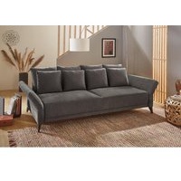 Big Sofa dunkelgrau B/T: ca. 223x115 cm - dunkelgrau