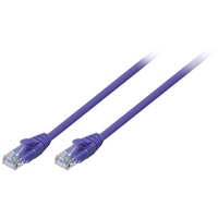 LINDY Oncore 0.3m Netzwerkkabel Violett 0,3 m Cat6 U/UTP