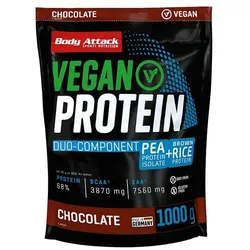 Body Attack - Vegan Protein - 1000g Geschmacksrichtung Vanilla