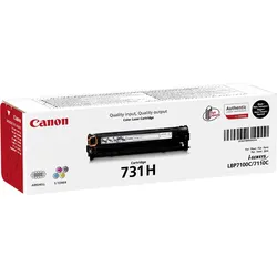 Canon 731 BK H - Mit hoher Kapazität - Schwarz - original - Tonerpatrone - für i...