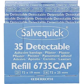 Salvequick® Pflaster-Strips detectable 35 St.