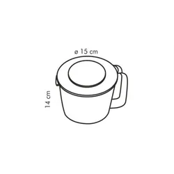 Tescoma Messbecher Messkanne Messbehälter Messgefäß Küche 1,5L