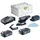 Festool DTSC 200-Basic Deltaschleifer 18 V 145 x 195 mm Brushless + 2x Akku Deltaschleifer