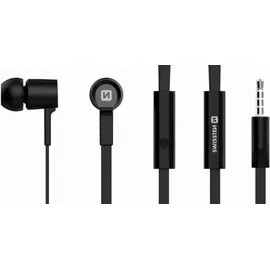 Swissten Earbuds Rainbow YS-D2 Stereo-Headset mit Mikrofon - Schwarz