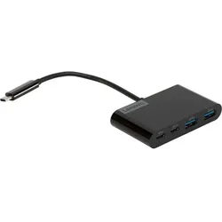 Lenovo Select USB Type-C 4-Port USB-Hub schwarz