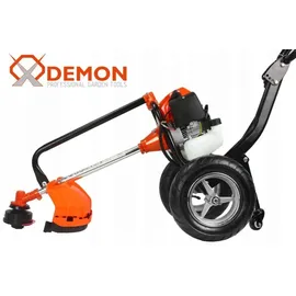 bricoline Motorsense mit Verbrennungsrädern, Rasenmäher, 5,2 PS, Benzinmischung: Öl