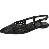 Melvin & Hamilton Ballerinas Damen Fiora 3 Schwarz 41