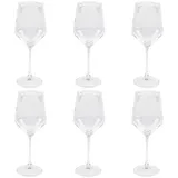 Testrut Rotweingläser 6er Set CARA, Transparent - 510 ml - 6er Set