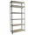 Proregal Schwerlastregal Metall 250x80x50 cm Anthrazit 6 Fachböden