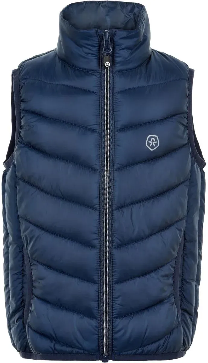 Color Kids Waistcoat Quilted 5438 dunkel blau (772) 74