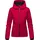 Marikoo Damen Sportliche Outdoorjacke Übergangs Regenjacke mit Kapuze Brombeere