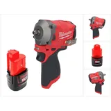 Milwaukee M12 FIW38-201 Akku Schlagschrauber 12 V 339 Nm 3/8" Brushless + 1x Akku 2,0 Ah - ohne Ladegerät"