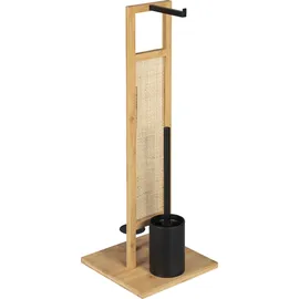 Wenko WC-Garnitur Rivalta Allegre Braun/Schwarz