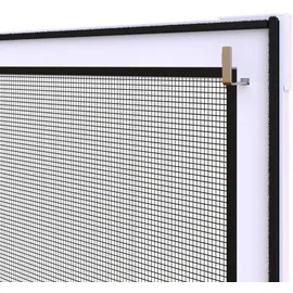 Primaster Fliegenschutz-Fenster 120 x 150 cm Weiß
