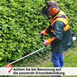 Hecht - Motorsense Freischneider Benzin 43 cm 2 PS | 43cm3