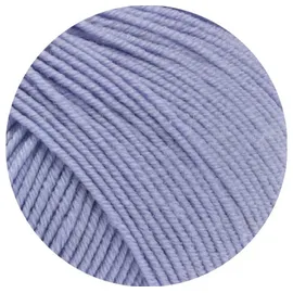 Lana Grossa Häkelwolle Cool Wool Uni Grau 50 g
