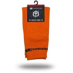 TAPEDESIGN Tubes Fußball Sleeve-Stutzen orange