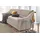 DOMO collection 3-Sitzer DOMO COLLECTION "Lale formschönes und komfortables Sofa, zeitlos und elegant", beige, B:198cm H:88cm T:93cm, Microfaser PRIMABELLE (100% Polyester);Struktur grob (85% Polyester, 15% Polyacryl);Struktur (100% Polyester), Sofas, optimal für