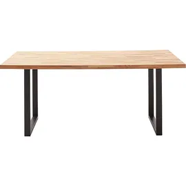 MCA living Zeballos 180 x 75 x 90 cm braun/schwarz