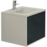 Jet-Line Badmöbelset, Badset LINZ schwarz