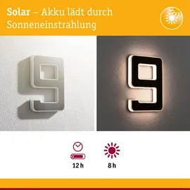 Paulmann Hausnummernleuchte 79850 Schwarz