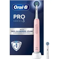 Oral-B Pro 3 3000 CrossAction rosa + 2 Aufsteckbürsten