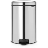 Brabantia Newicon 20 l brilliant steel mit Zinkeinsatz