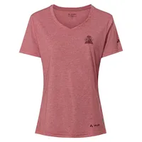 Vaude Skomer Print Iii Kurzarm-t-shirt - Brick - 42
