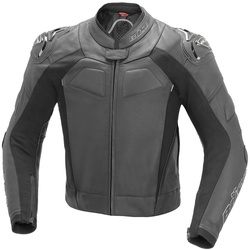 Büse Assen Lederjacke schwarz Herren 50