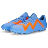 Puma Future Play Mg Fußballschuhe 01 - blue glimmer/puma white/ultra orange 44