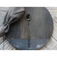 Chic Antique Lattelöffel L19,5 cm antik kohle