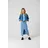 KIDS ONLY Mädchen Kogsiri Front Slit Skirt DNM Gua Rock, Light Blue Denim, 164 EU - 164