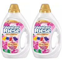 Weißer Riese Color Gel Aromatherapie Floral Sensation 44 WL (2 x 22 Waschladungen), Color Waschmittel mit Orchidee für unwiderstehlich duftende & strahlend saubere Wäsche, 100% recycelbar*