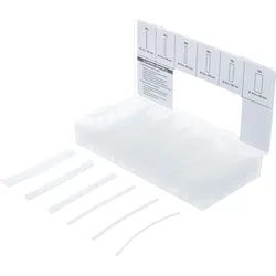 BGS Schrumpfschlauch-Sortiment | transparent | 150-tlg.