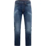 Rokker Rokkertech Straight Motorrad Jeans, blau, Größe 32 für Männer