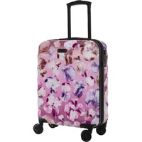 Handgepäck Koffer Cavalet Trolley Kinder Motiv Pink Blume Bunt 55 cm Bowatex