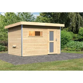 Karibu Skrollan 1 inkl. 9 kW Ofen + ext. Steuerung