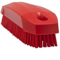 VIKAN Nagelbürste, Polyester, 6440, rot,