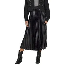 Only Faltenrock schwarz 40