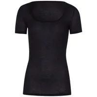 Hanro T-Shirt mit Rundhalsausschnitt, Black, L