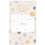 Grafik-Werkstatt Familienplaner beige 2027
