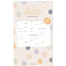 Grafik Werkstatt Das Original GmbH & Co. KG Familienplaner beige 2027