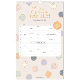 Grafik Werkstatt Das Original GmbH & Co. KG Familienplaner beige 2027