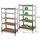 Ondis24 Steckregal Metall 70 x 148 x 30 cm grau