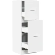 vidaXL Apothekerschrank 40 x 41 x 118 cm Weiß